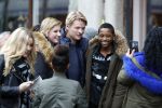 15 Oktober 2016 Thomas Berge met zijn nieuwe vriendin, zangeres Cassidy Roeks