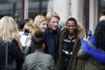 15 Oktober 2016 Thomas Berge met zijn nieuwe vriendin, zangeres Cassidy Roeks