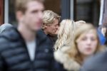 15 Oktober 2016 Thomas Berge met zijn nieuwe vriendin, zangeres Cassidy Roeks