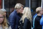 15 Oktober 2016 Thomas Berge met zijn nieuwe vriendin, zangeres Cassidy Roeks