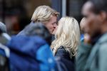 15 Oktober 2016 Thomas Berge met zijn nieuwe vriendin, zangeres Cassidy Roeks