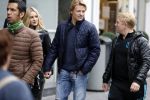 15 Oktober 2016 Thomas Berge met zijn nieuwe vriendin, zangeres Cassidy Roeks