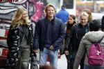 15 Oktober 2016 Thomas Berge met zijn nieuwe vriendin, zangeres Cassidy Roeks