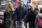 15 Oktober 2016 Thomas Berge met zijn nieuwe vriendin, zangeres Cassidy Roeks