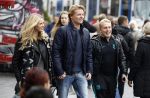 15 Oktober 2016 Thomas Berge met zijn nieuwe vriendin, zangeres Cassidy Roeks