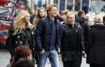 15 Oktober 2016 Thomas Berge met zijn nieuwe vriendin, zangeres Cassidy Roeks