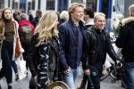 15 Oktober 2016 Thomas Berge met zijn nieuwe vriendin, zangeres Cassidy Roeks