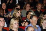 Rotterdam 16 oktober 2016
Premiere Jandino Asporaat met van je familie moet je het hebben in het oude Luxor. Timor Steffens met vriendin Joelle Witschge