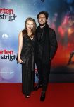 Amsterdam 24 oktober 2016
Premiere Hartenstrijd in Tuschinski. Lennart Timmerman en partner Vajen van den Bosch