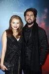 Amsterdam 24 oktober 2016
Premiere Hartenstrijd in Tuschinski. Lennart Timmerman en partner Vajen van den Bosch