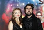 Amsterdam 24 oktober 2016
Premiere Hartenstrijd in Tuschinski. Lennart Timmerman en partner Vajen van den Bosch