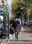 Amsterdam 23 oktober 2016
Youp v t Hek doet boodschappen bij Albert Heyn AH