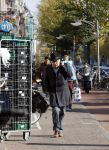 Amsterdam 23 oktober 2016
Youp v t Hek doet boodschappen bij Albert Heyn AH