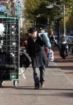 Amsterdam 23 oktober 2016
Youp v t Hek doet boodschappen bij Albert Heyn AH
