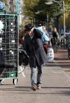 Amsterdam 23 oktober 2016
Youp v t Hek doet boodschappen bij Albert Heyn AH