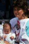 7 Juli 1984
Yvonne Brandsteder met haar zoontje Rick Brandsteder