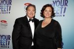 Utrecht 29 oktober 2017
Premiere on your feet in beatrixtheater in Utrecht.  Erwin van Lambaart met vrouw