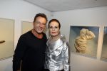 Amstelveen, 3 Oktober 2017
Expositie Aans Markus in het Jan v d Togt Museum.
Ans Markus met Gerard Joling