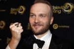 Amsterdam 12 oktober 2017 
Uitreiking televizierring in het afas live theater. Arjen Lubach