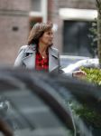 Amsterdam 6 november 2017  
Astrid Joosten op de fiets