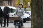 Amsterdam 6 november 2017  
Astrid Joosten op de fiets