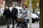 Amsterdam 6 november 2017  
Astrid Joosten op de fiets