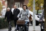 Amsterdam 6 november 2017  
Astrid Joosten op de fiets