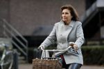 Amsterdam 6 november 2017  
Astrid Joosten op de fiets