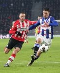 Eindhoven, 22 Januari 2017 Kompetitiewedstrijd PSV-SC Heerenveen, eindstand 4-3