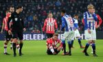 Eindhoven, 22 Januari 2017 Kompetitiewedstrijd PSV-SC Heerenveen, eindstand 4-3