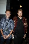 Amsterdam 16 oktober 2017 
Opening van het nieuwe restaurant van Won Yip Sushisamba bij het holland casino. Bastiaan v Schaijk met vriend