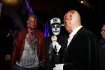Amsterdam 31 oktober 2017
Halloween party van Q music. Bastiaan v Schaik met vriend
