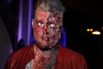 Amsterdam 31 oktober 2017
Halloween party van Q music. Bastiaan v Schaik met vriend
