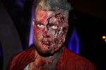 Amsterdam 31 oktober 2017
Halloween party van Q music. Bastiaan v Schaik met vriend