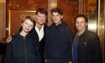 Amsterdam 6 oktober 2017
Premiere Show Lil Kleine in carre. Beau v Erven Dorens met vrouw Selly en twee zoons