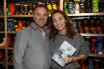 Bilthoven 7 november 2017
Boekpresentatie Bibian Mentel. Bibian met haar man Edwin Spee