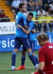 Venlo. 15 Oktober 2017 Kompetitiewedstrijd Seizoen 2017/2018
VVV-PSV, eindstand 2-5
Blijdschap bij Gaston Pereiro en Mauro Junior