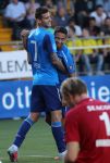 Venlo. 15 Oktober 2017 Kompetitiewedstrijd Seizoen 2017/2018
VVV-PSV, eindstand 2-5
Blijdschap bij Gaston Pereiro en Mauro Junior