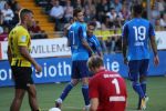 Venlo. 15 Oktober 2017 Kompetitiewedstrijd Seizoen 2017/2018
VVV-PSV, eindstand 2-5
Blijdschap bij Gaston Pereiro en Mauro Junior