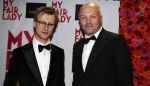 Amsterdam 6 november 2017 
Premiere my fair lady in carre. Boris v d Ham met een kennis