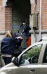 Amsterdam 4 oktober 2017
Caro Emerald met kinderwagen bij haar huis