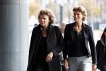 Amsterdam 14 oktober 2017
Afscheidsdienst van burgemeetser Eberhard v d Laan in het concertgebouw. Carolien Gehrels met partner