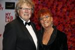 Amsterdam 6 november 2017 
Premiere my fair lady in carre. Carry Tefsen met man