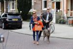 Amsterdam 14 oktober 2017 
Connie Witteman met Eugene v Dun en hun hond