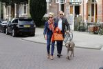 Amsterdam 14 oktober 2017 
Connie Witteman met Eugene v Dun en hun hond