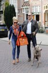 Amsterdam 14 oktober 2017 
Connie Witteman met Eugene v Dun en hun hond