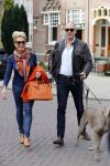 Amsterdam 14 oktober 2017 
Connie Witteman met Eugene v Dun en hun hond