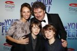 Utrecht 29 oktober 2017
Premiere on your feet in beatrixtheater in Utrecht. Diederik Ebbinge met vrouw en kinderen