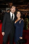 Amsterdam 12 oktober 2017 
Uitreiking televizierring in het afas live theater. Dione de Graaff met haar partner Nando Boers
