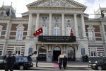 Amsterdam 14 oktober 2017
Afscheidsdienst van burgemeetser Eberhard v d Laan in het concertgebouw.